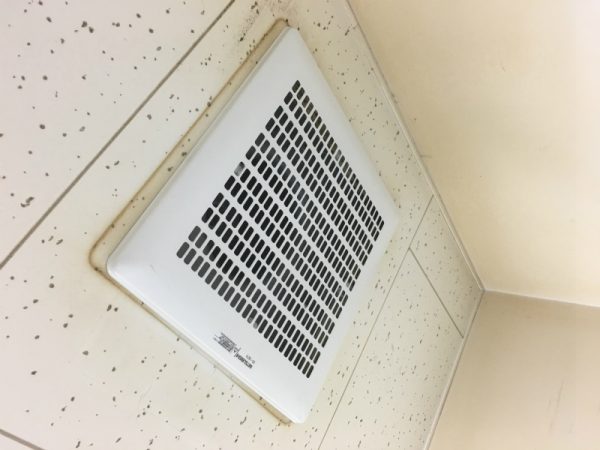 吸排気パネル清掃後