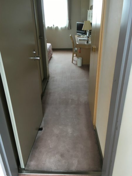 作業後　土砂、油汚れ洗浄後