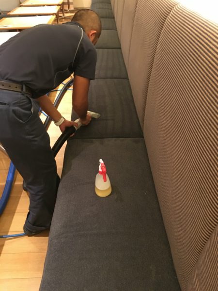 作業中